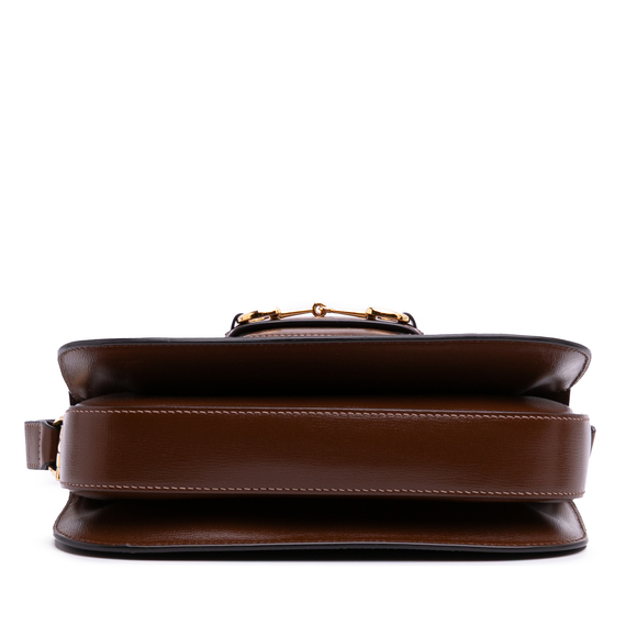Pre-Loved Gucci Medium Leather Horsebit 1955 Shoulder Bag - Picture 3 of 12